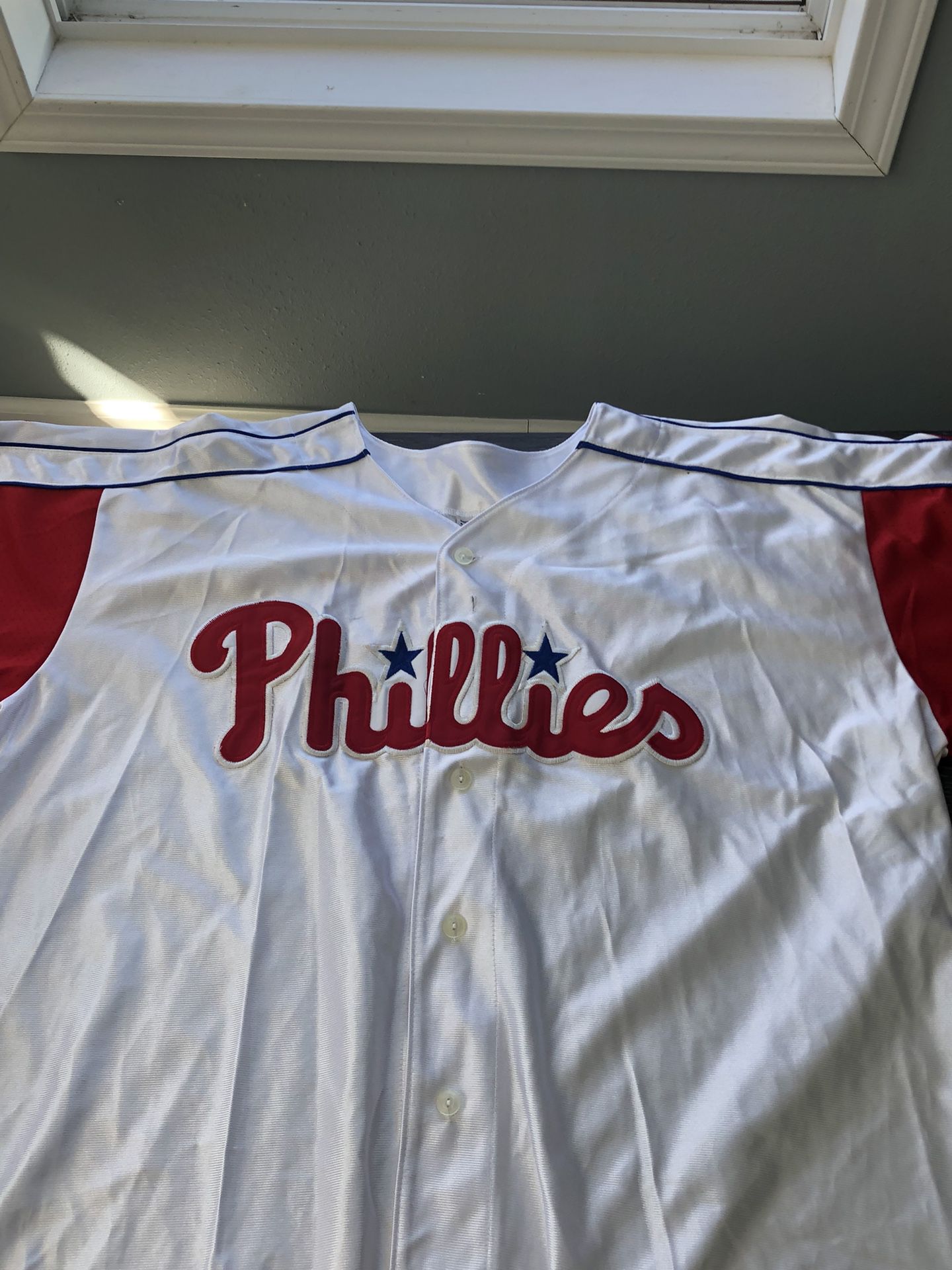 Phillies Jersey “Pat The Bat Burrell