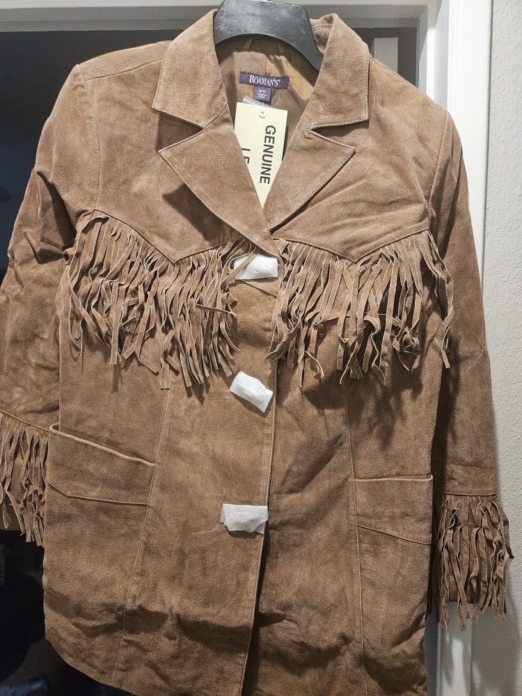 New Fringe Suede Jacket