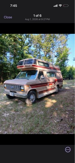 1989 ford econoline 250 motorhome