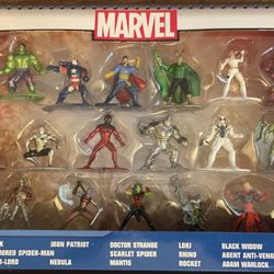 Jada Nano Metalfigs Marvel 20 Pack Series / Wave 5~ 1.65" Metal Figurines~ NEW!