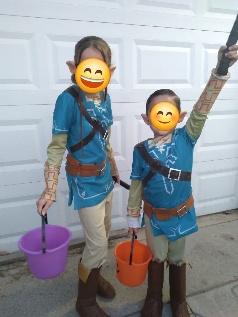 Zelda LINK  Costume Size L 10-12