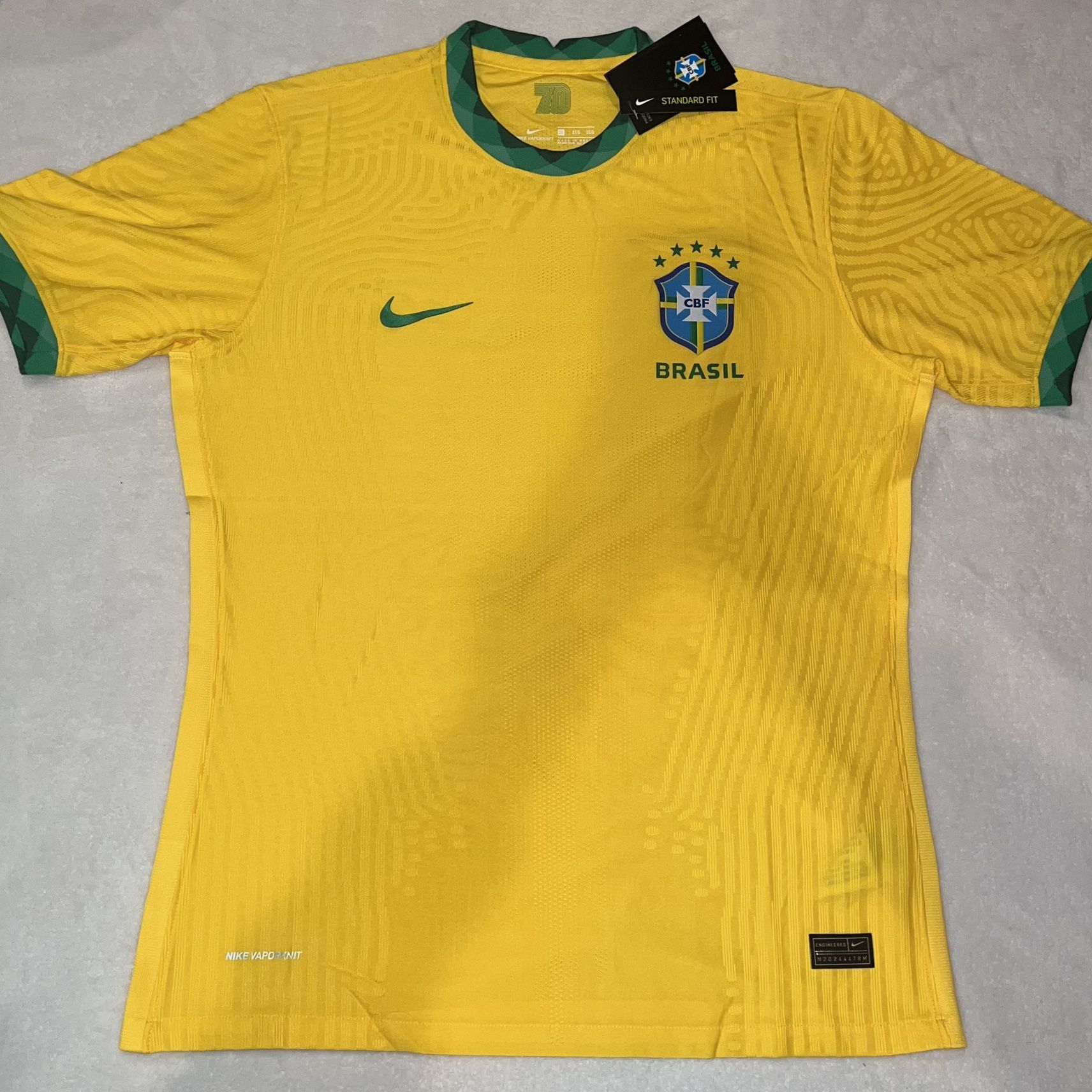 Nike Brasil Brazil Blue Training Jersey Shirt for Sale in New York, NY -  OfferUp