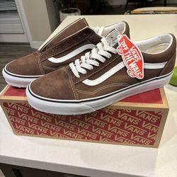 Vans Old Skool Size 10.5 Men’s (Brown)