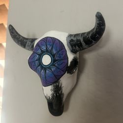 Authentic Decorative Bull Skull