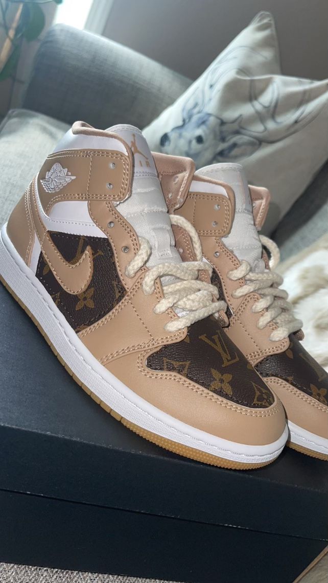 Custom Louis Vuitton Jordan’s