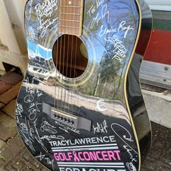 Autographed Guitar 