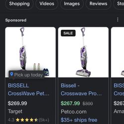 Bissell Crosswave Pet Pro