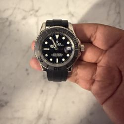 Yacht Master Black Strap