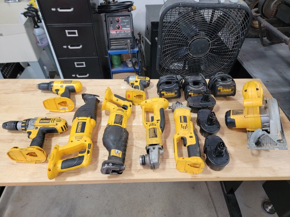 Dewalt 18v Cordless Tools