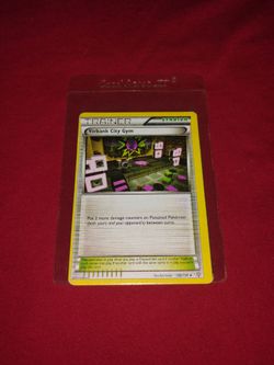 Near Mint Pokémon - Virbank City Gym Trainer 2013 Game Card -  126/135