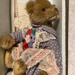 Gorham Vintage Collectable Musical Bear : Molly Melinda Bearkin