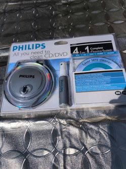 Fhilips clean cd dvd