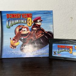 DK Country 3 Gameboy Advance Video Game 