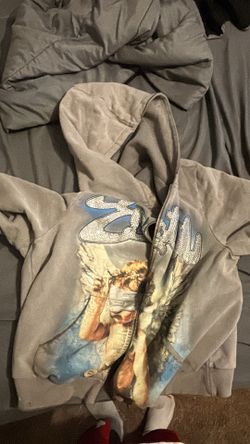 Mixed emotion grey jacket