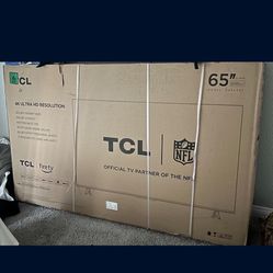 TCL 65 Inch Roku TV BRAND NEW