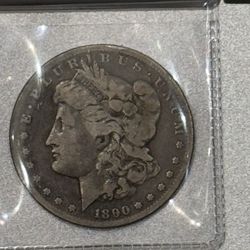 1891 CC Morgan Silver Dollar