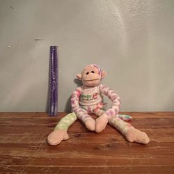 Monkey Joe’s Monkey Stuffed Animal/ Plush Rainbow 