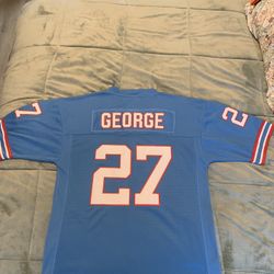 Eddie George Fully Stitched Jersey