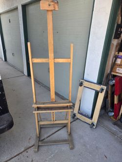 Vintage easel