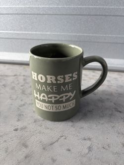 $10 for Cracker Barrel Green Coffee Ceramic Mug