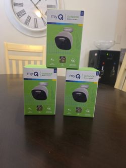 My Q outdoor battery cameras