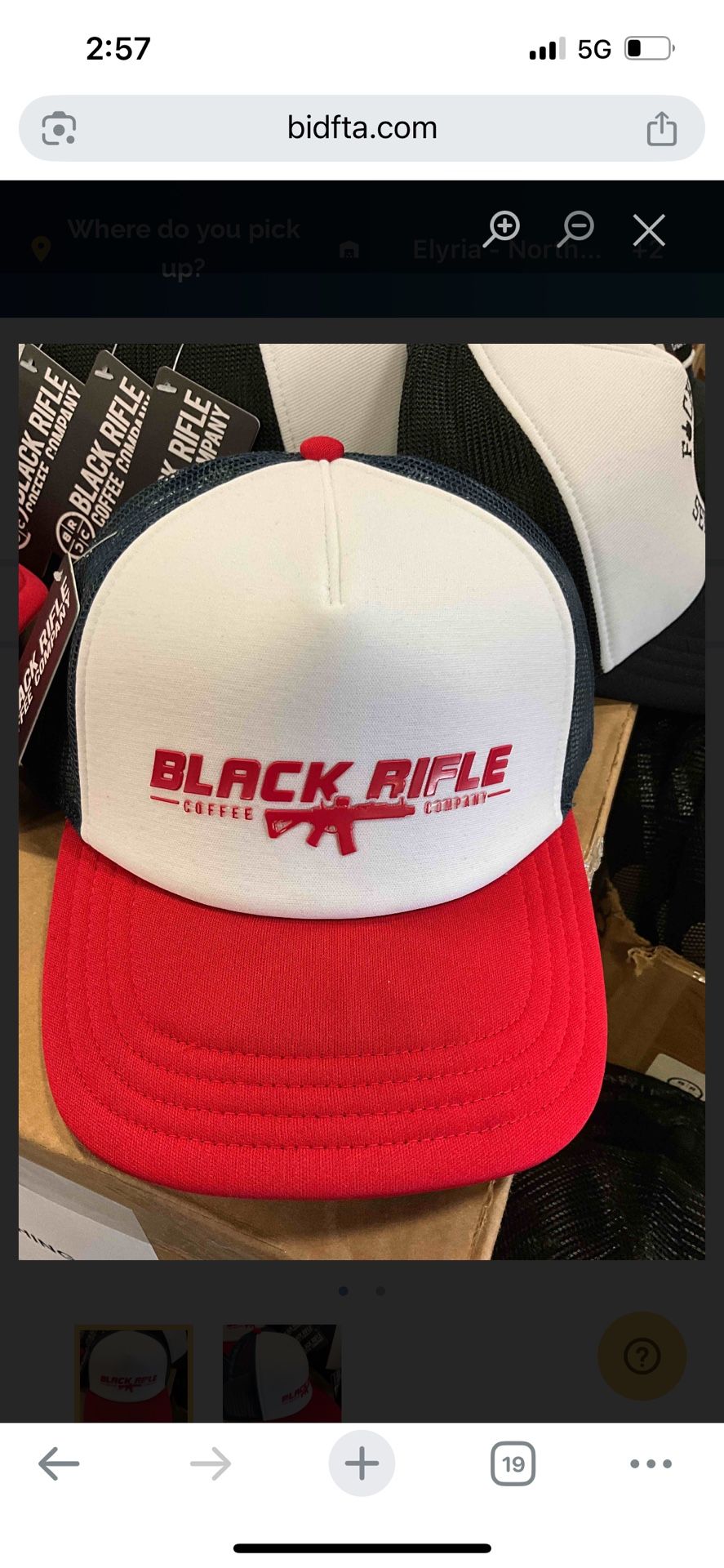 Black Rifle Coffee Company Trucker Hat