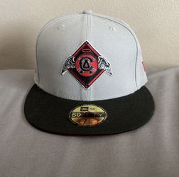 Angles Fitted Hat Size 7 1/4 1967 All Star Game Patch On The Side