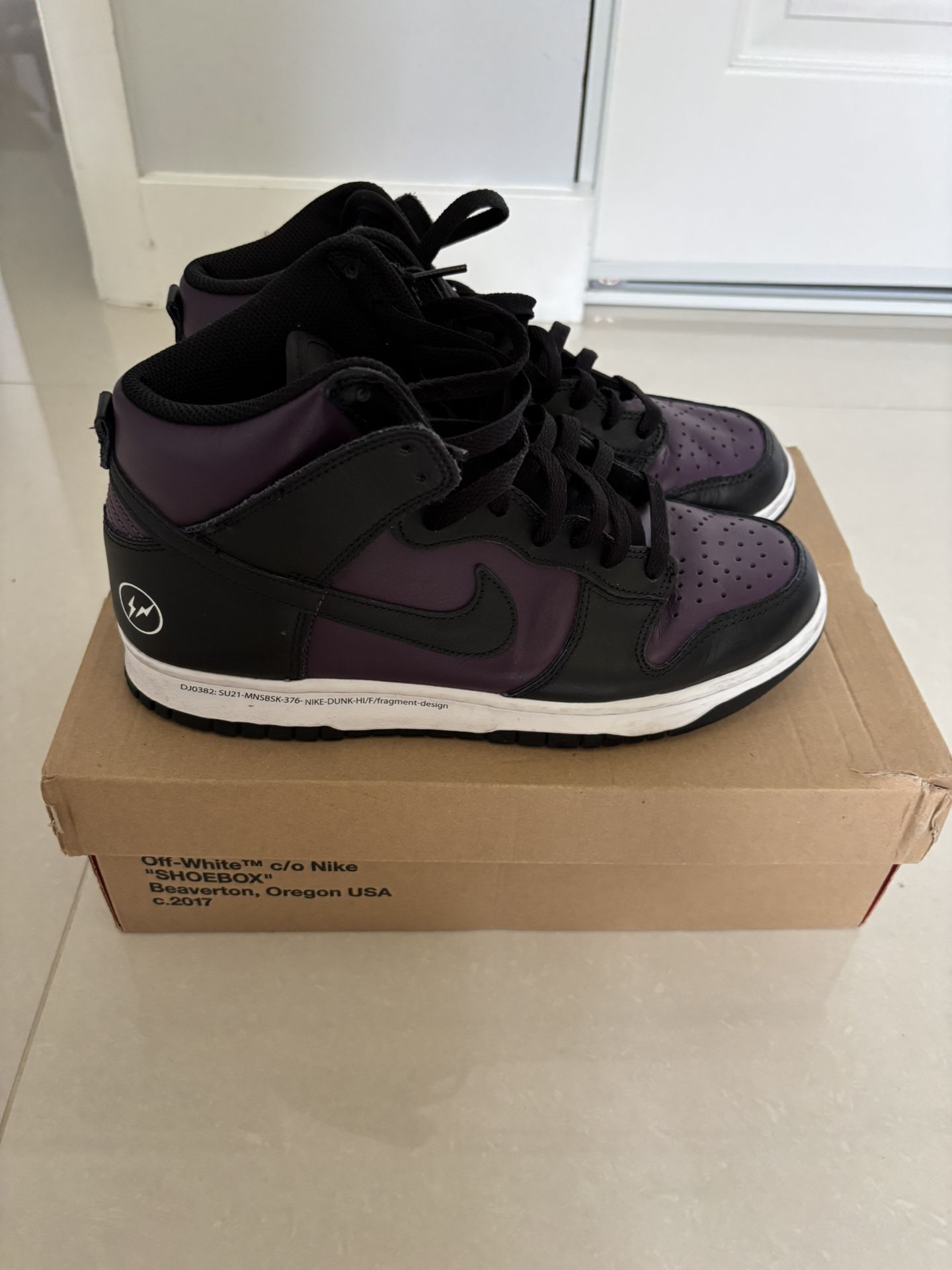 Nike Dunk High Fragment Design “Beijing” Sneaker