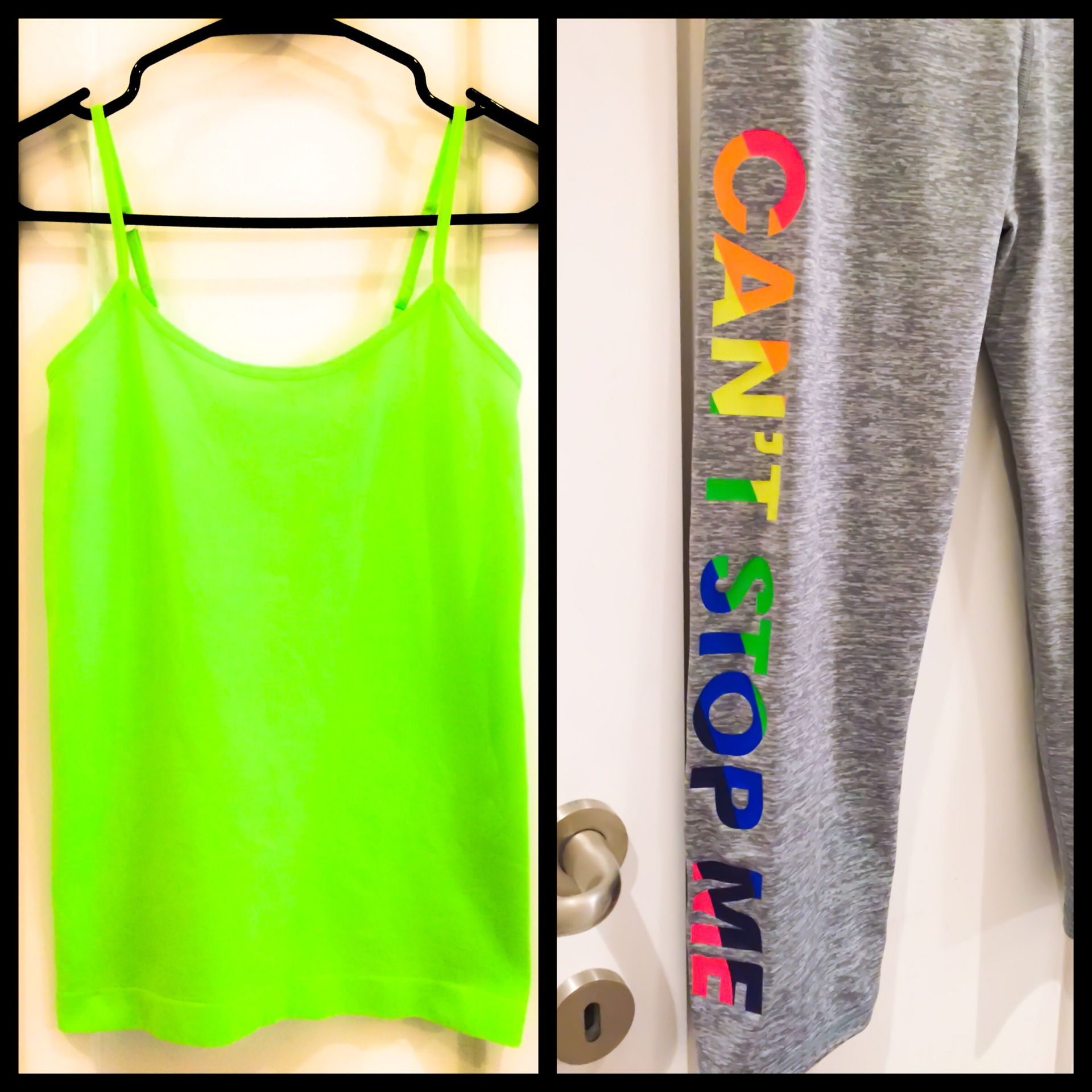 New! Workout Outfit, Stretchy Material Size XS/S