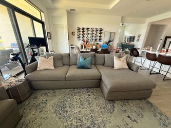 Chaise sofa and chair