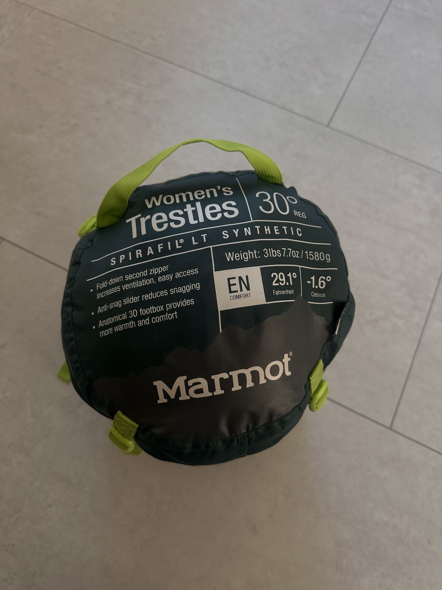 Marmot Sleeping Bag Women Warm