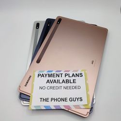 Samsung Galaxy Tab S7 Plus 128GB Tablet - $1 Down To Take Home Today Pay The Rest Later