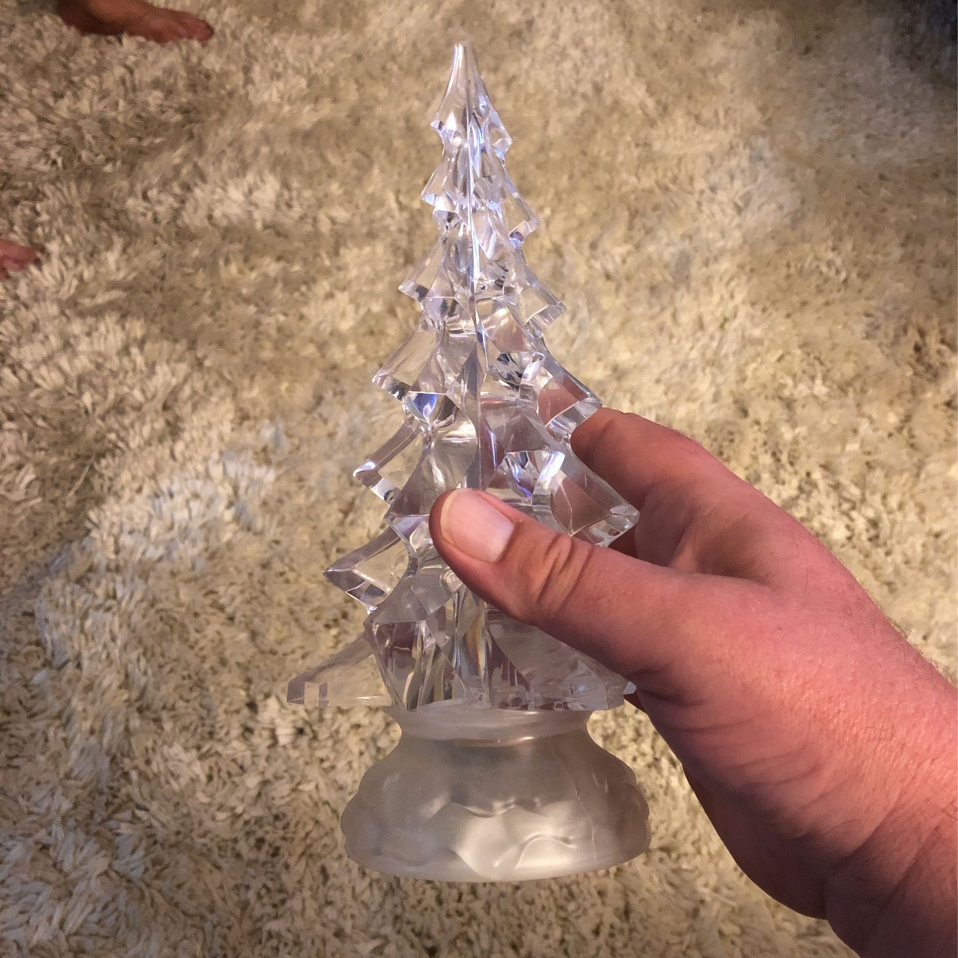 Clear Water Christmas Tree