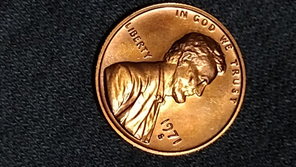 1971 S Penny Mint State, Rare