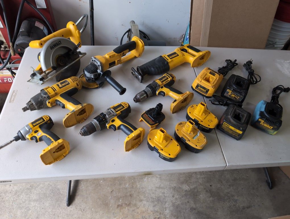 DeWalt 18v Cordless Tools