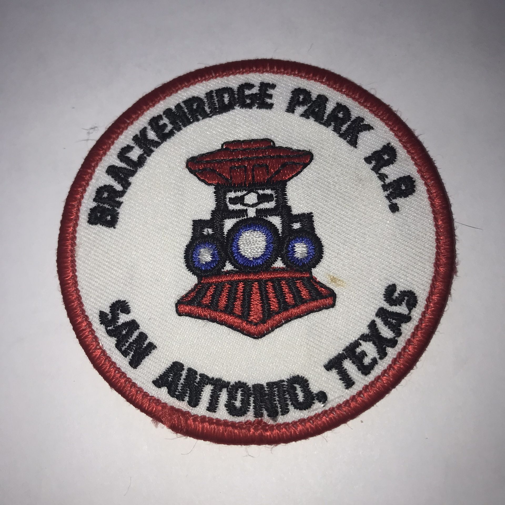 BRACKENRIDGE PARK R.R. SAN ANTONIO, TX Iron On Patch