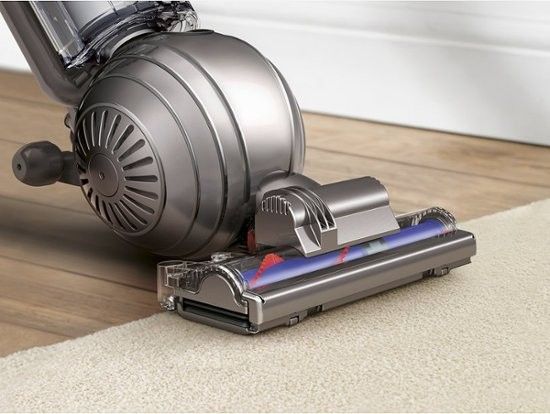 Dyson - Cinetic Big Ball Animal + Allergy Bagless Upright Vacuum - Iron/Nickel