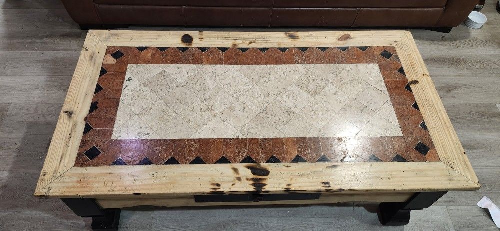 Coffee Table And End Tables 