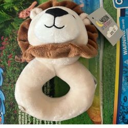 Baby rattles and lovey