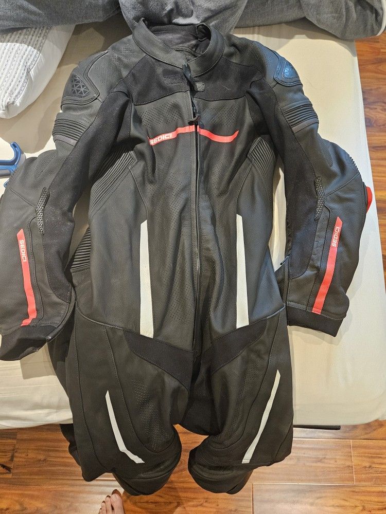 Track Leathers race suit like new - Sedici Corsa WORN ONCE never slid