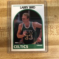 Larry Bird 1989 Hoops Basketball Card $30 Pick Up Will Also Ship Through Pay Pal Or Venmo For $45