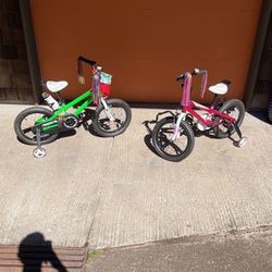 Boys And Girls First Bikes!