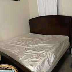 King Size Bed Frame With Mattress 