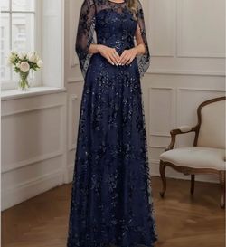 Navy blue dress