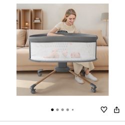 ✨ Moisés eléctrico inteligente para bebé.  ✨ Smart Electric Baby Bassinet .