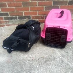Pink Petmate Kennel Small+Carrier