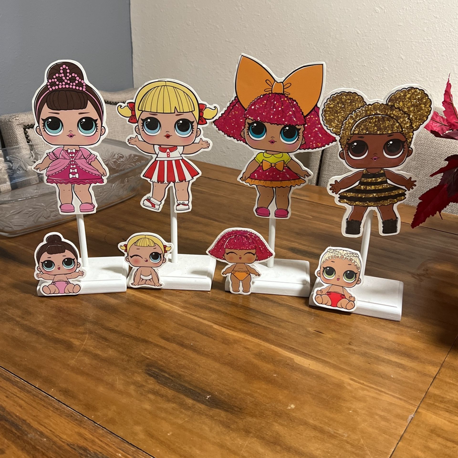 lol Doll Stand Party Decoration