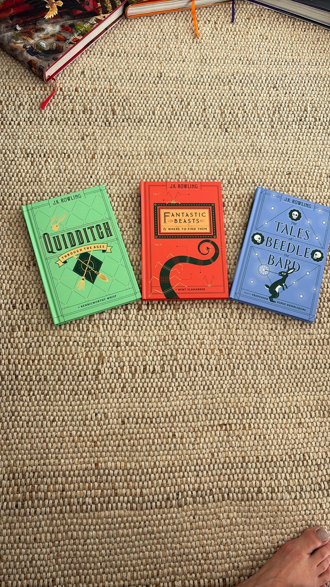 Hogwarts Library Set Of 3 Books
