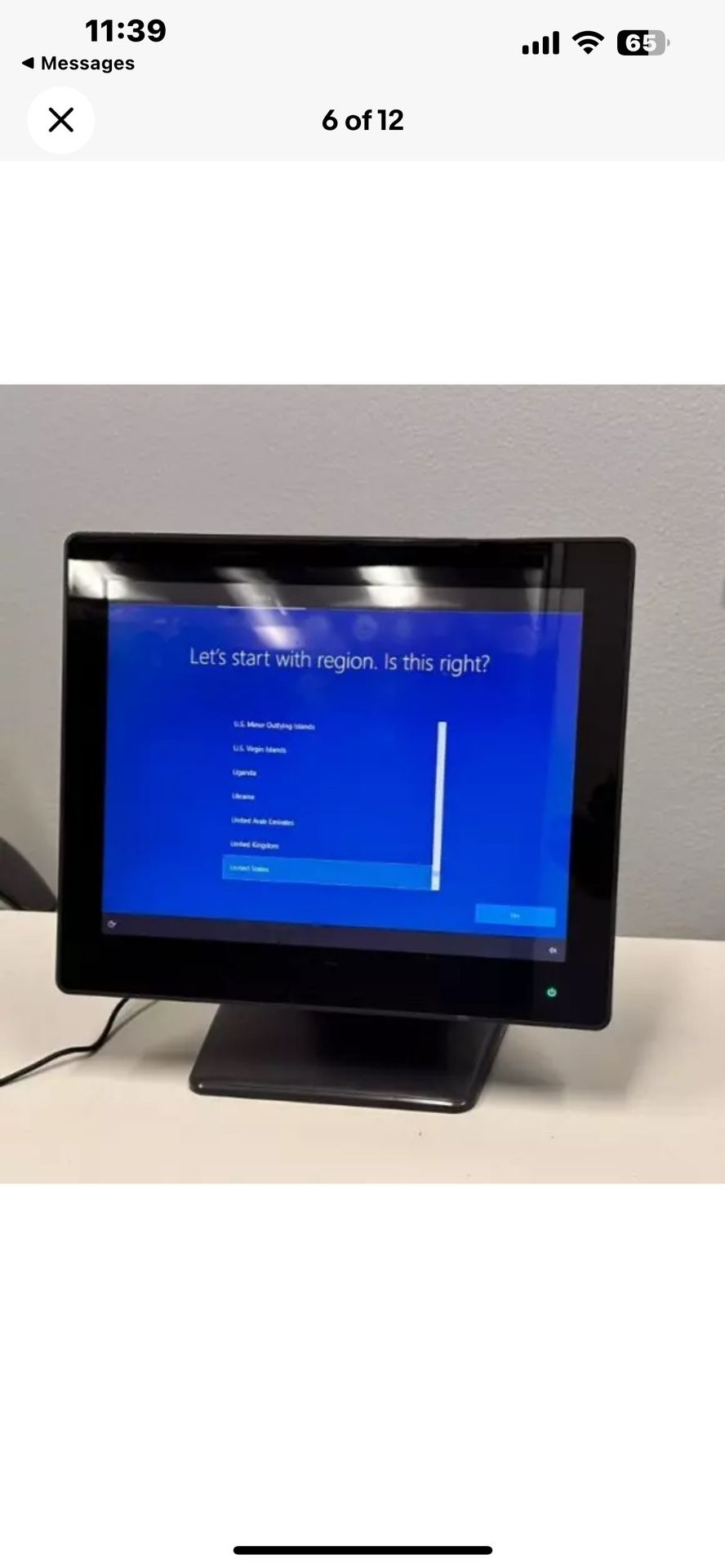 POSBANK Apexa G 15 Inch Toch Screen POS Terminal SSD + Windows 10 / Complete CPU: Intel Celeron J1900 1.99 GHz Ram: 4 GB Storage Type: SSD Storage Ca