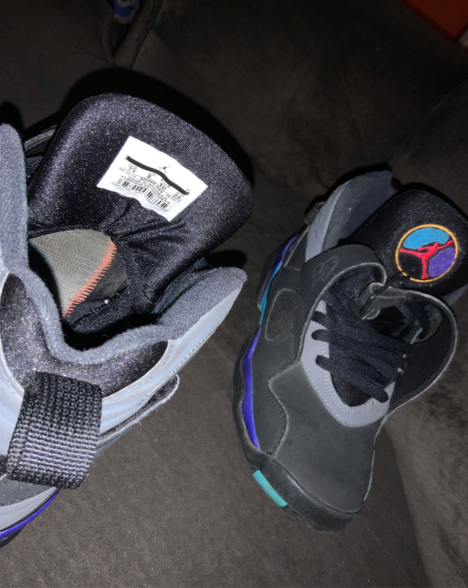 Aqua 8 Jordan’s